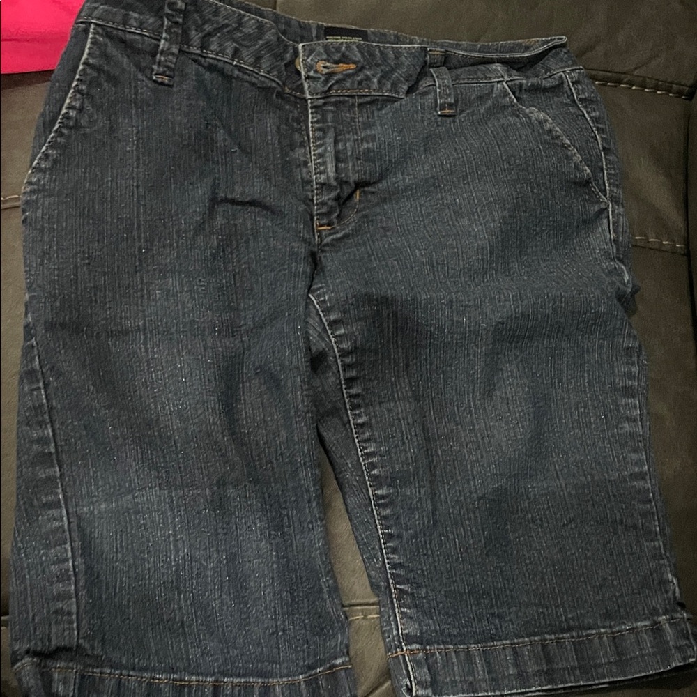 NaNa Dark Blue Jean Shorts for Women